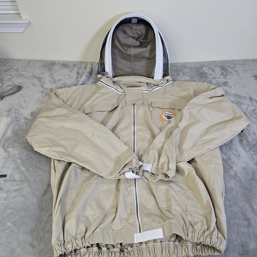 Beeproof Beekeeping Jacket XXL Ultra Ventilated Beekeeper Bee Hat Fencing